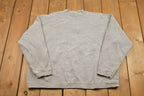 Vintage 1990s Basic Grey Crewneck Sweatshirt