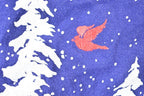 Vintage 1990s Winter Tree 2 Birds Crewneck