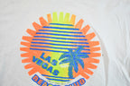 Vintage 1990s Las Vegas Beach Club Cropped Souvenir T-Shirt
