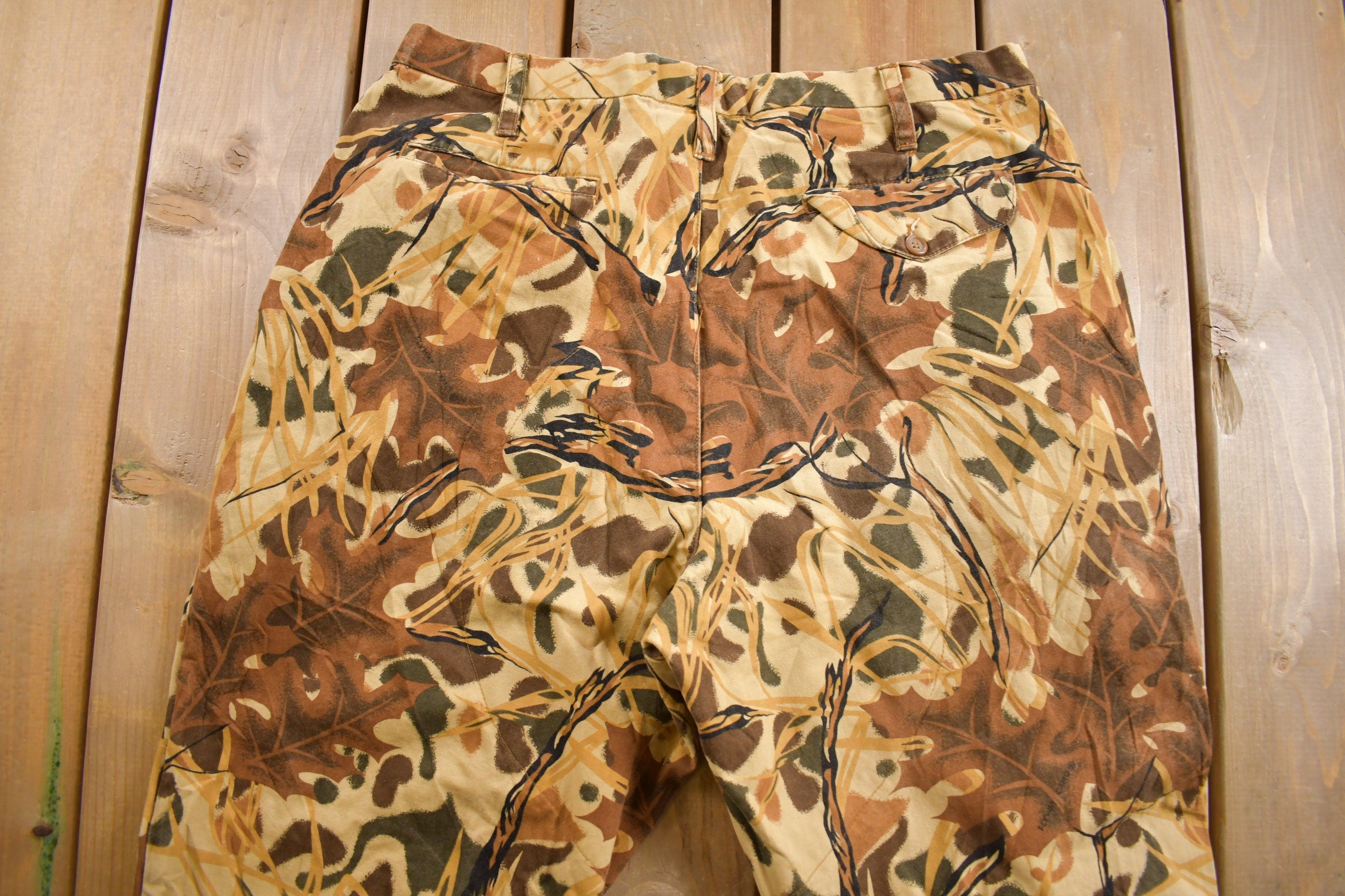 Vintage 1990s Gamehide Tree Camo Pants Size 36 x 30