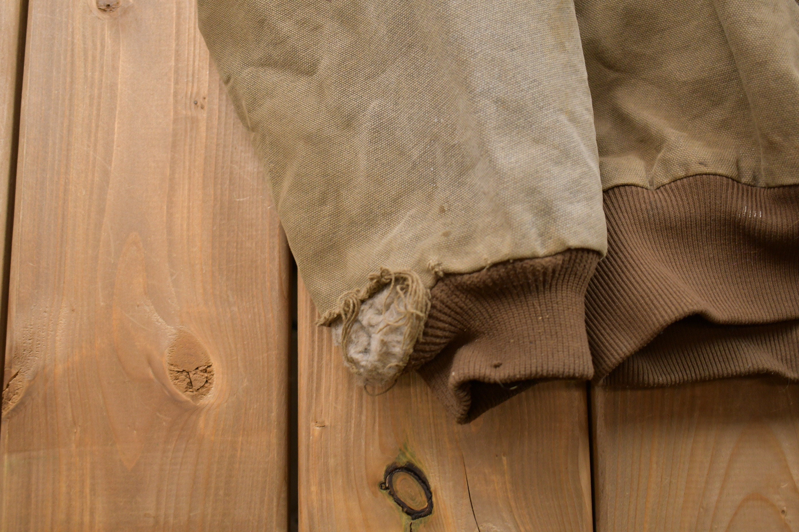 Vintage 1990s Carhartt Hooded Jacket