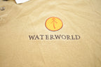 Vintage 1990s Water World Embroidered MCA Universal Blank Button Up Shirt