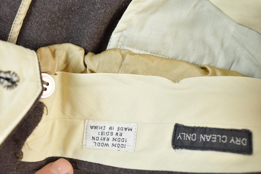 Vintage 1980's Woodmere Wool Trousers Size