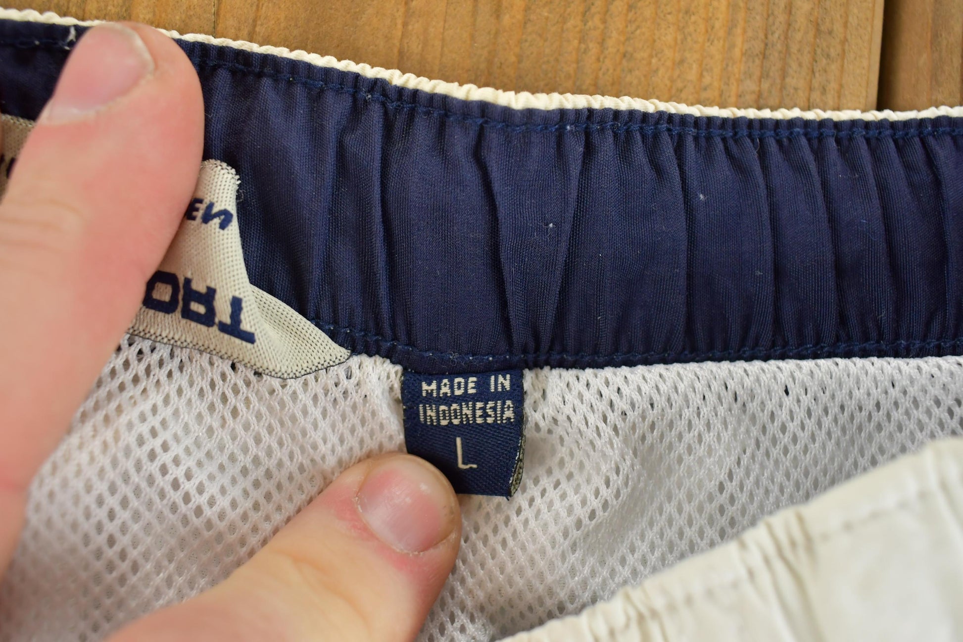 Vintage 1990s Ralph Lauren Polo Sport Lined Swim Shorts Size L