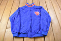 Vintage 1990s Chicago Cubs MLB Majestic Windbreaker Baseball Sportswear