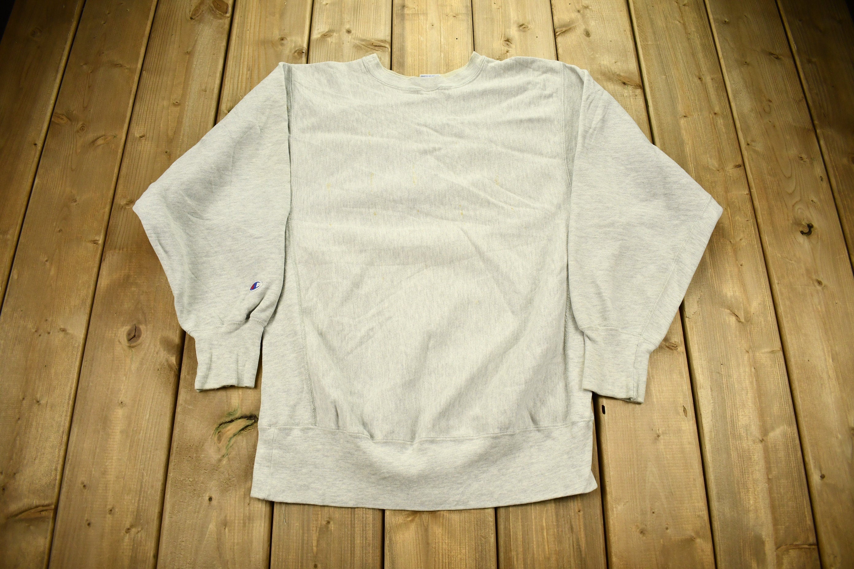 Vintage 1980s University Of Illinois Champion Reverse Weave Crewneck