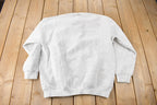 Vintage 1990s Huron High School New Boston Michigan Crewneck Sweatshirt Made In USA