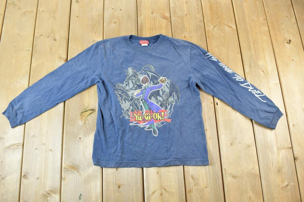 Vintage 1990s Yu Gi Oh Youth Single Stitch Graphic Print T-Shirt