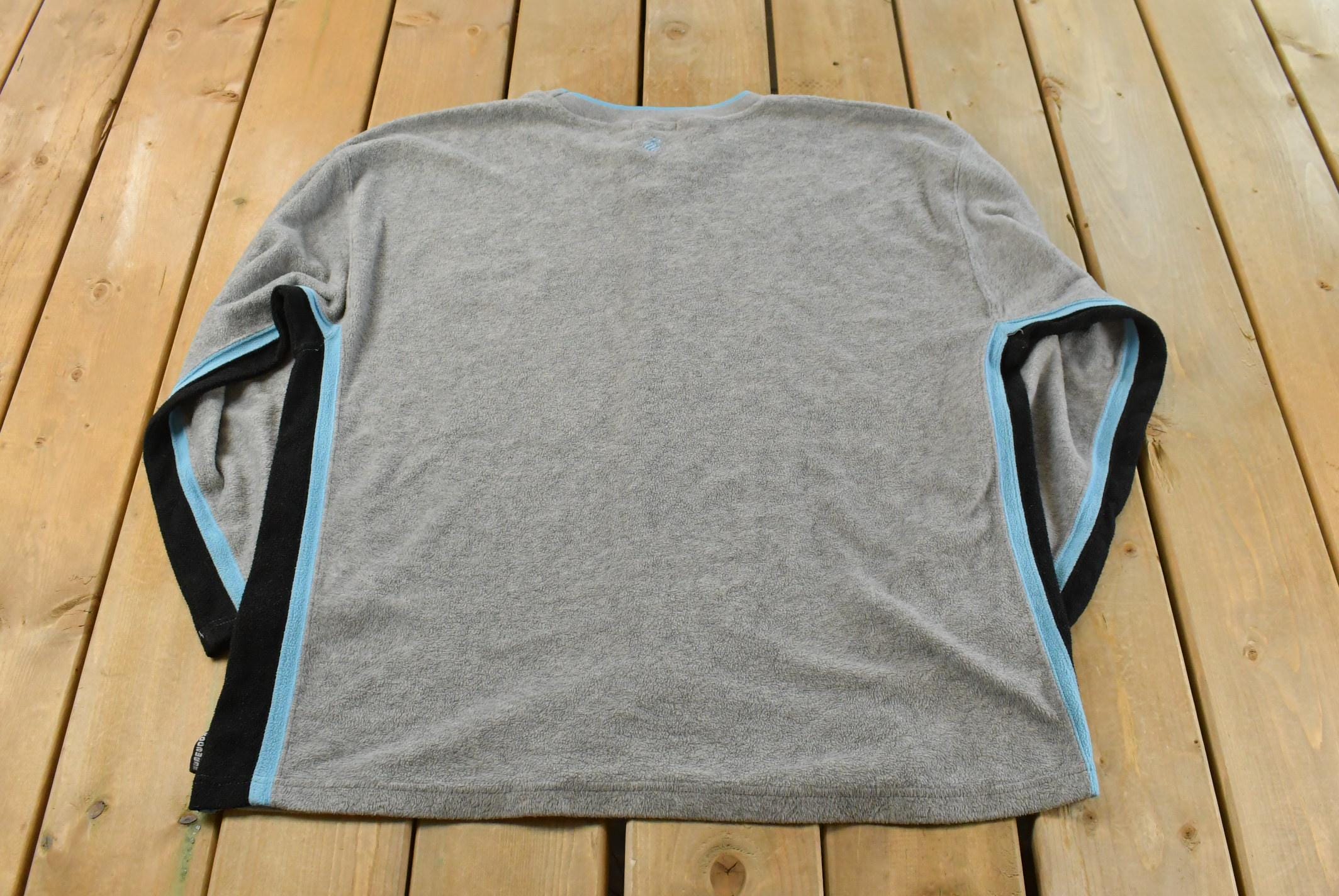 Vintage Y2K Rocawear Fleece Sweater Men's XL / Streetwear Sweatshirt / Hip-Hop Fashion Sweater