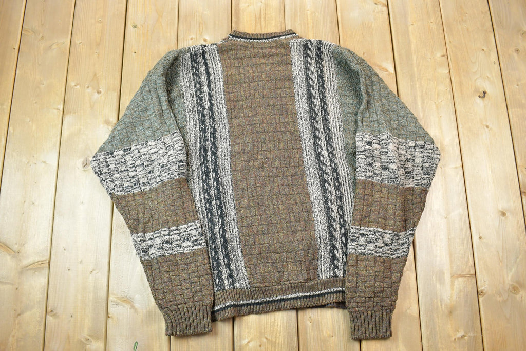 Vintage 1990s Lavane New York Knit Crewneck Sweater