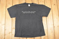Vintage 1990s World Revolves Around Me Comedy Souvenir T-Shirt Men's L