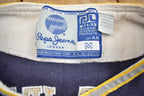 Vintage 1990s Pepe Jeans Embroidered Button Up Baseball Jersey