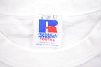 Vintage 1990s Russell Athletic Youth Graphic T Shirt