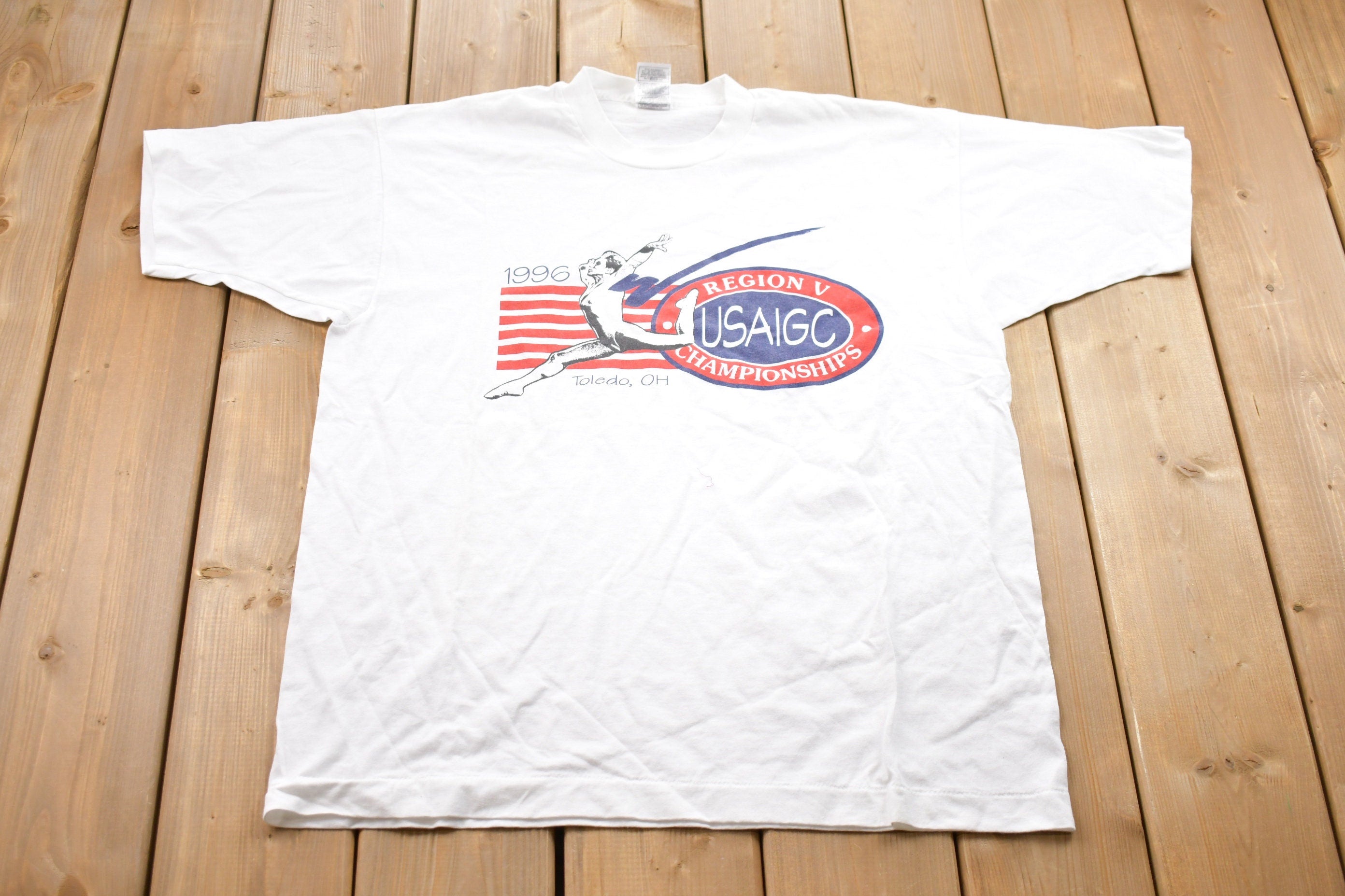 Vintage 1996 Usaigc Graphic T-Shirt
