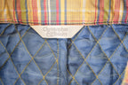 Vintage 1990s Christopher And Banks Plaid Lined Button Up Vest Men's M