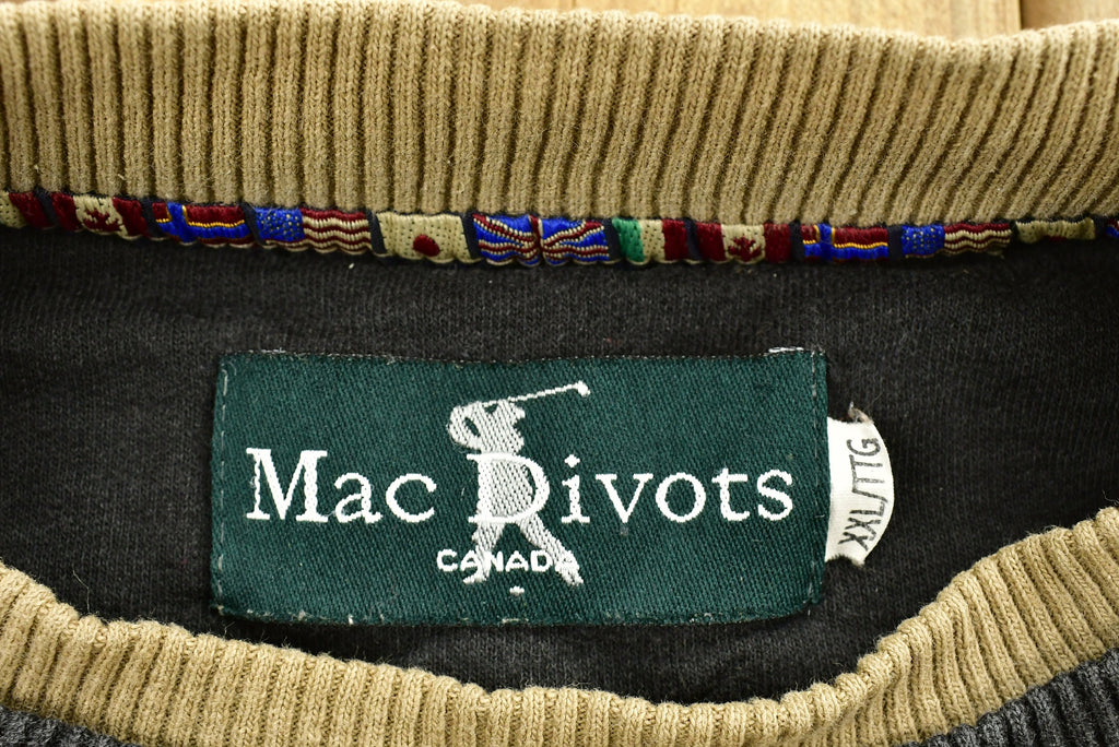 Vintage 1990's Bighorn Canada Embroidered Crewneck Sweatshirt