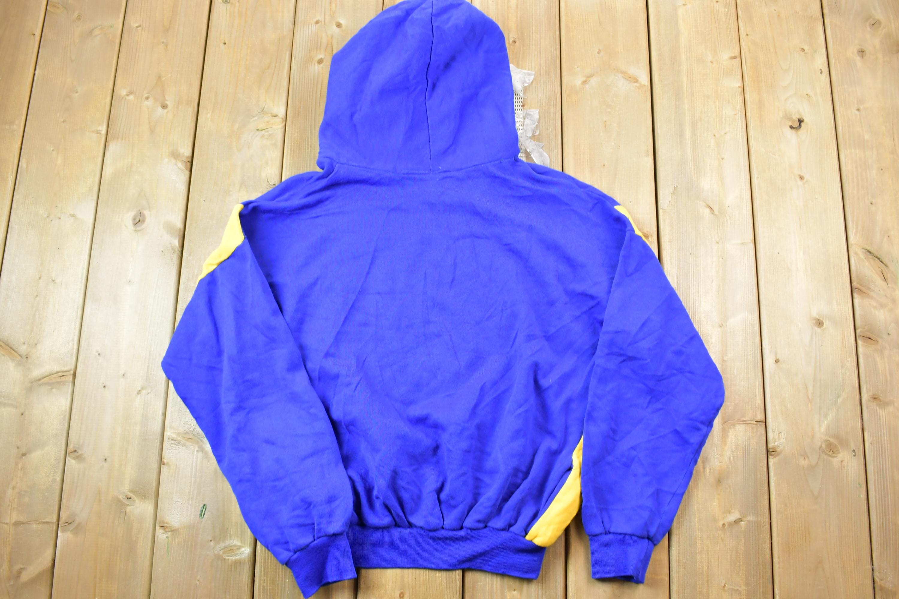 Vintage 1990s Padraig Nikos Sportsline Graphic Hoodie