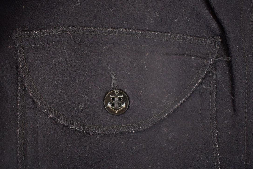 Vintage 1940s Navy Sweatshirt Mens S /