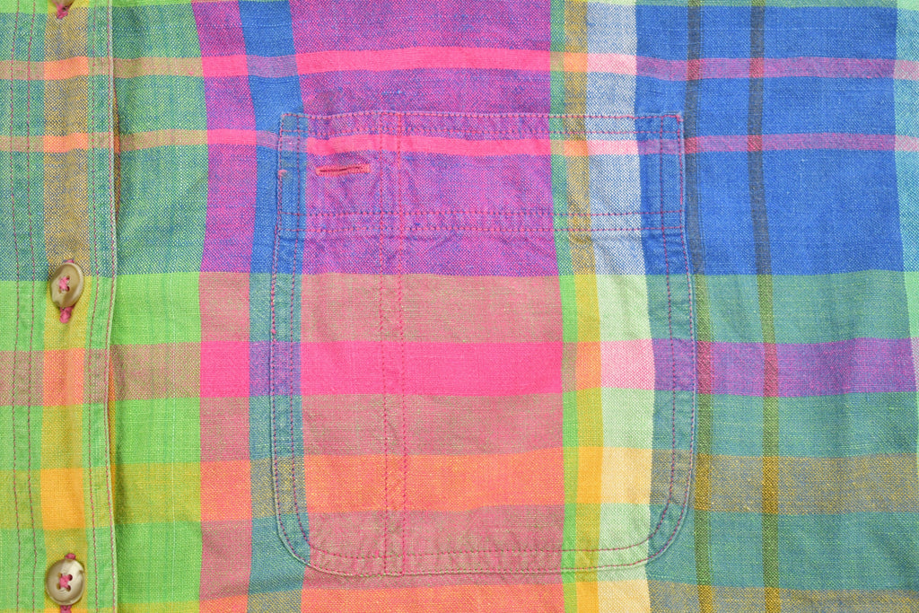 Vintage 1990s Hunt Club Striped Button Up Shirt
