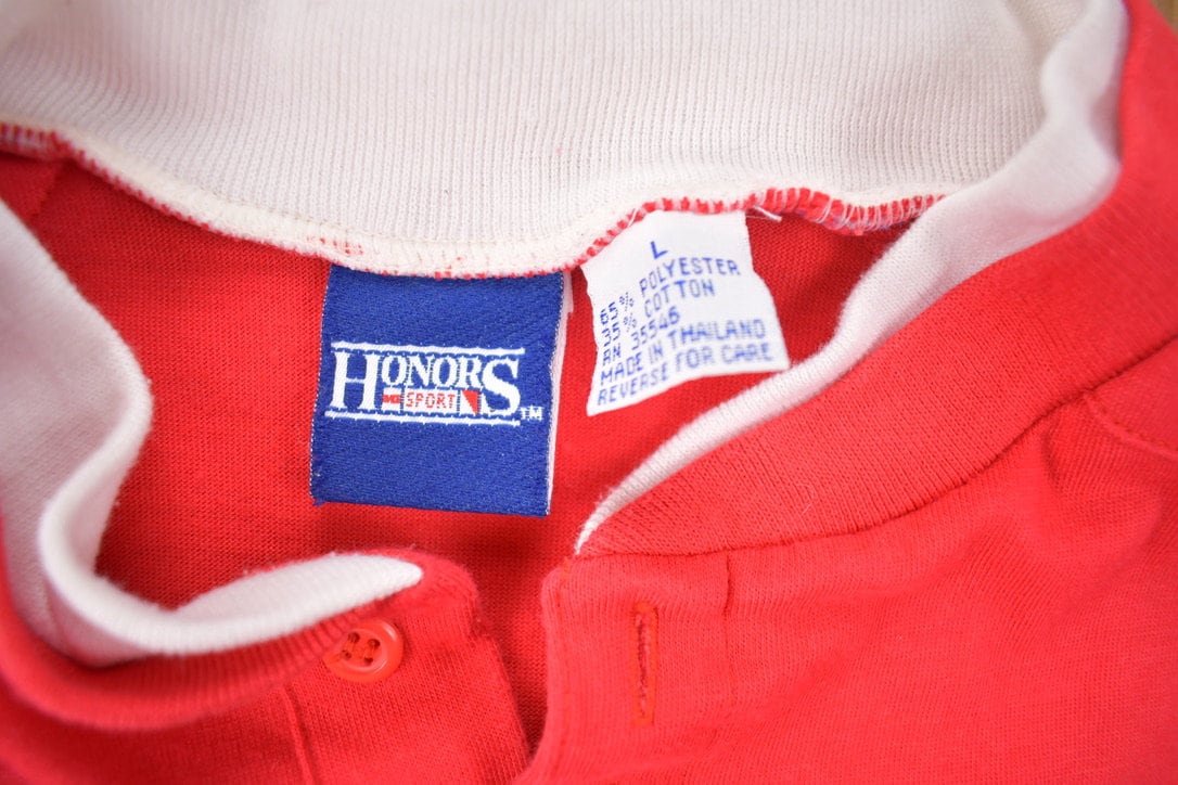 Vintage 1990s Honors Sport Blank Quarter Button Up Shirt