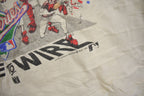 Vintage 1990 Cincinnati Reds Big Head World Series MLB Graphic T-Shirt