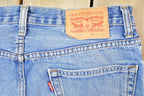 Vintage 1970s Levi Strauss Red Tab 550 Denim Jeans Size 32 x 32 Made In USA