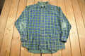 Vintage 1990s G. H. Bass & Co Plaid Flannel Button Up Shirt