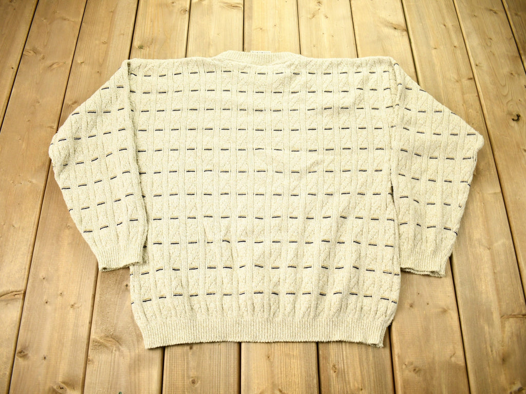 Vintage 1990s Northern Elements Knitted Crewneck Sweater