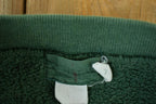 Vintage 1990s J Crew Outdoorsman Blank Crewneck Sweatshirt  Embroidered  Nature Sweater  Outdoor Sweater