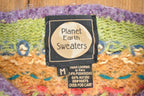 Vintage 1990s Rainbow Floral Knitted Cardigan Sweater