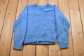 Vintage Knitted V-Neck Sweater
