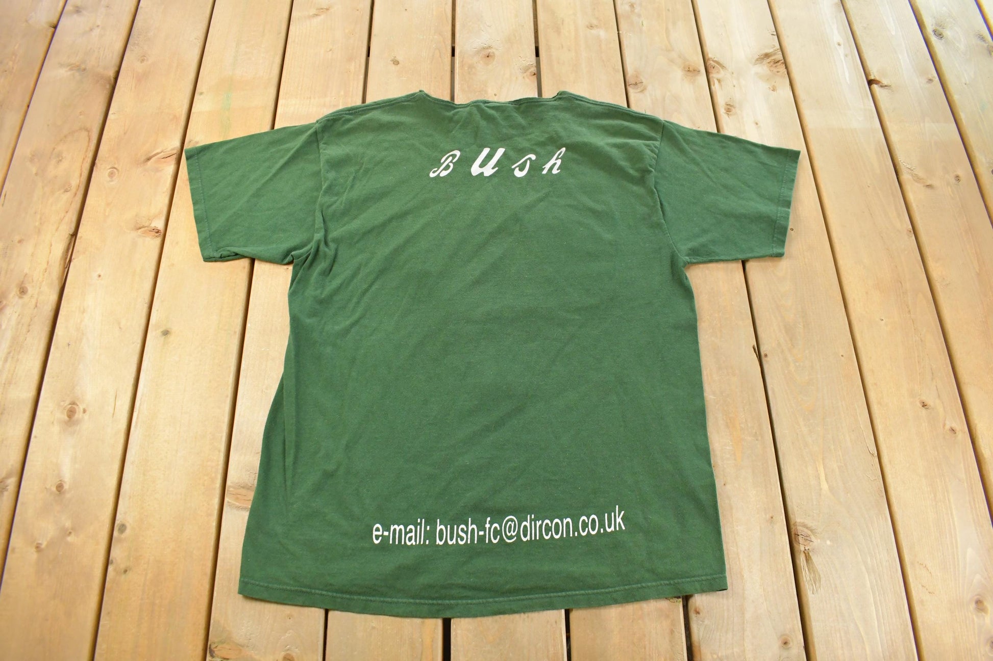 Vintage 1990s BUSH Razorblade Suitcase Tour T-Shirt Men's XL / 90s Graphic Band Tee / Vintage Band Tee / Rock Tee / UK Rock Shirt