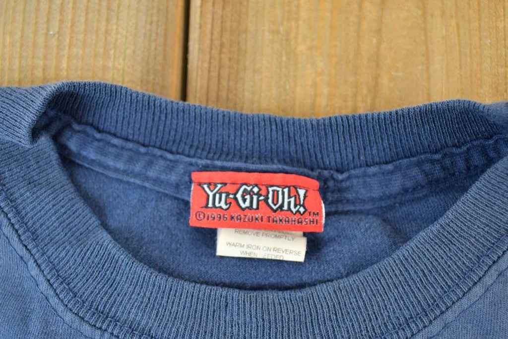 Vintage 1990s Yu Gi Oh Youth Single Stitch Graphic Print T-Shirt