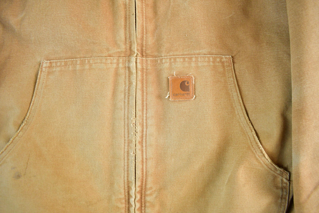 Vintage 1990s Carhartt Hooded Jacket Men's Large