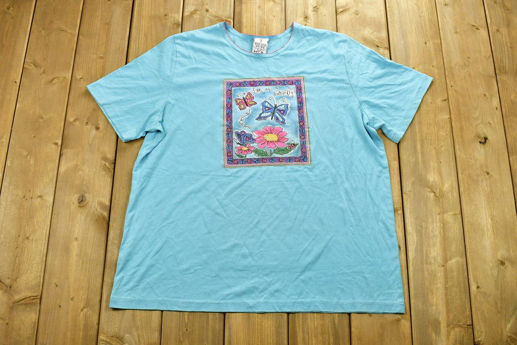Vintage 90's Cute Butterfly T-Shirt