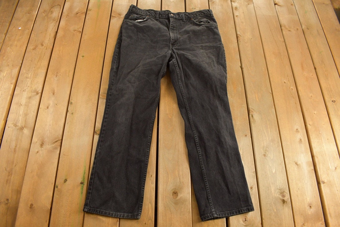Vintage 1990s Levi' Orange Tab Denim Jeans Size 38 x 31