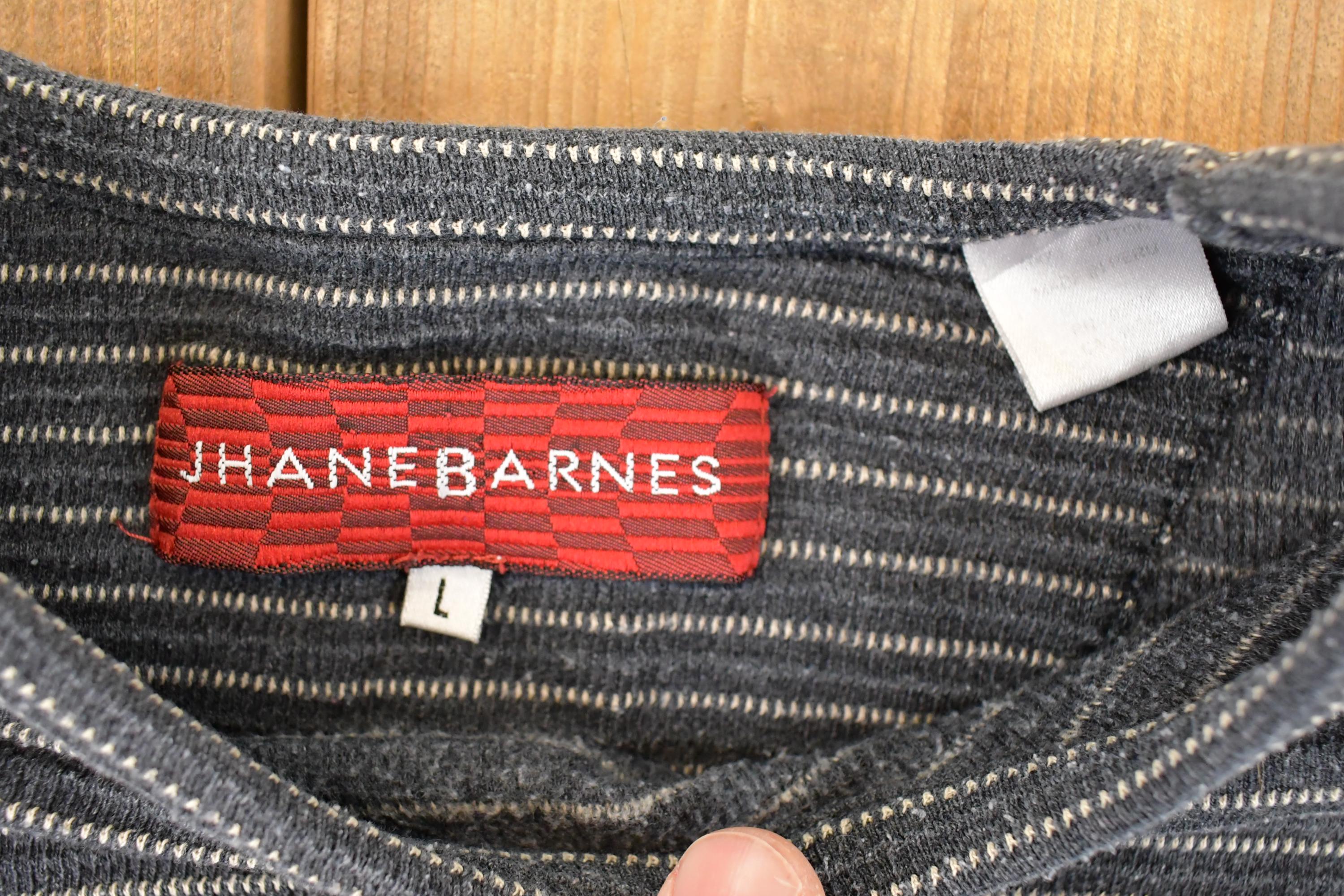 Vintage 1990s Jhane Barnes Abstract Knit Crewneck Sweater Mens M