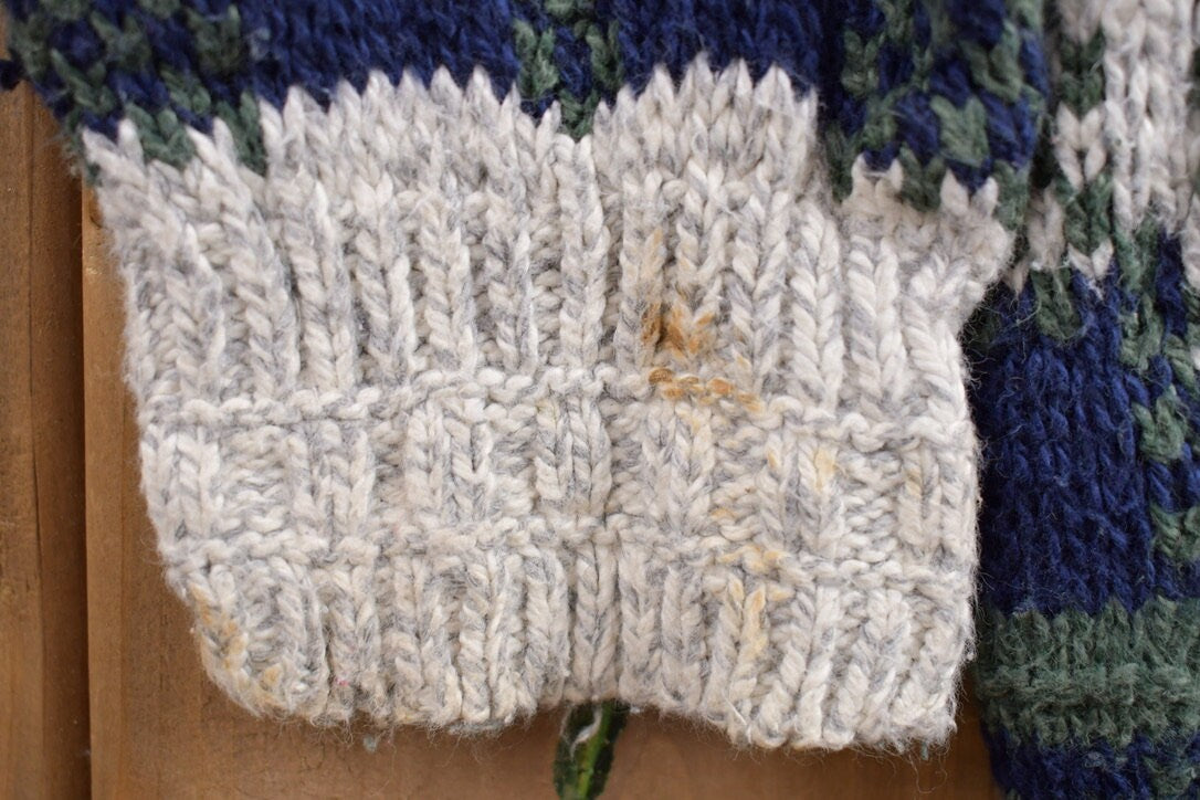Vintage 1990s Claybrooke Knitted Crewneck Sweater