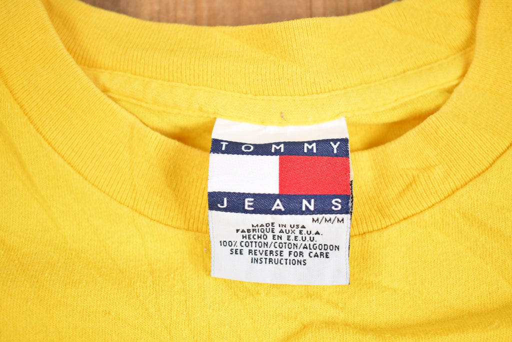 Vintage 1990s Tommy Jeans Made In USA Graphic T-Shirt