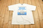 Vintage 1990s Des Moines South Souvenir T Shirt  Streetwear  Made In USA  Vacation Tee  Travel T Shirt  1993 Des Monies South  Rowing