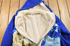 Vintage 1990s Winter Theme Polar Bear Graphic Fleece Sweater