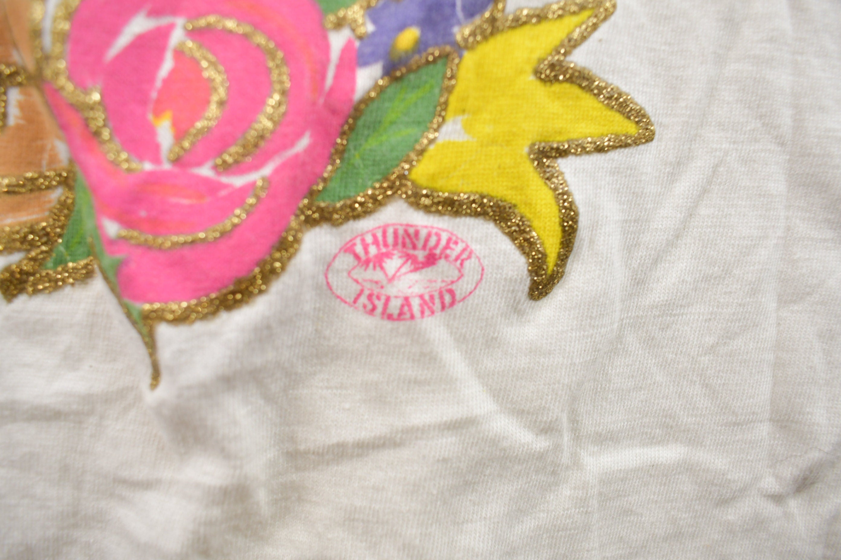 Vintage 1990s For A Special Mother Flower Basket Graphic T Shirt