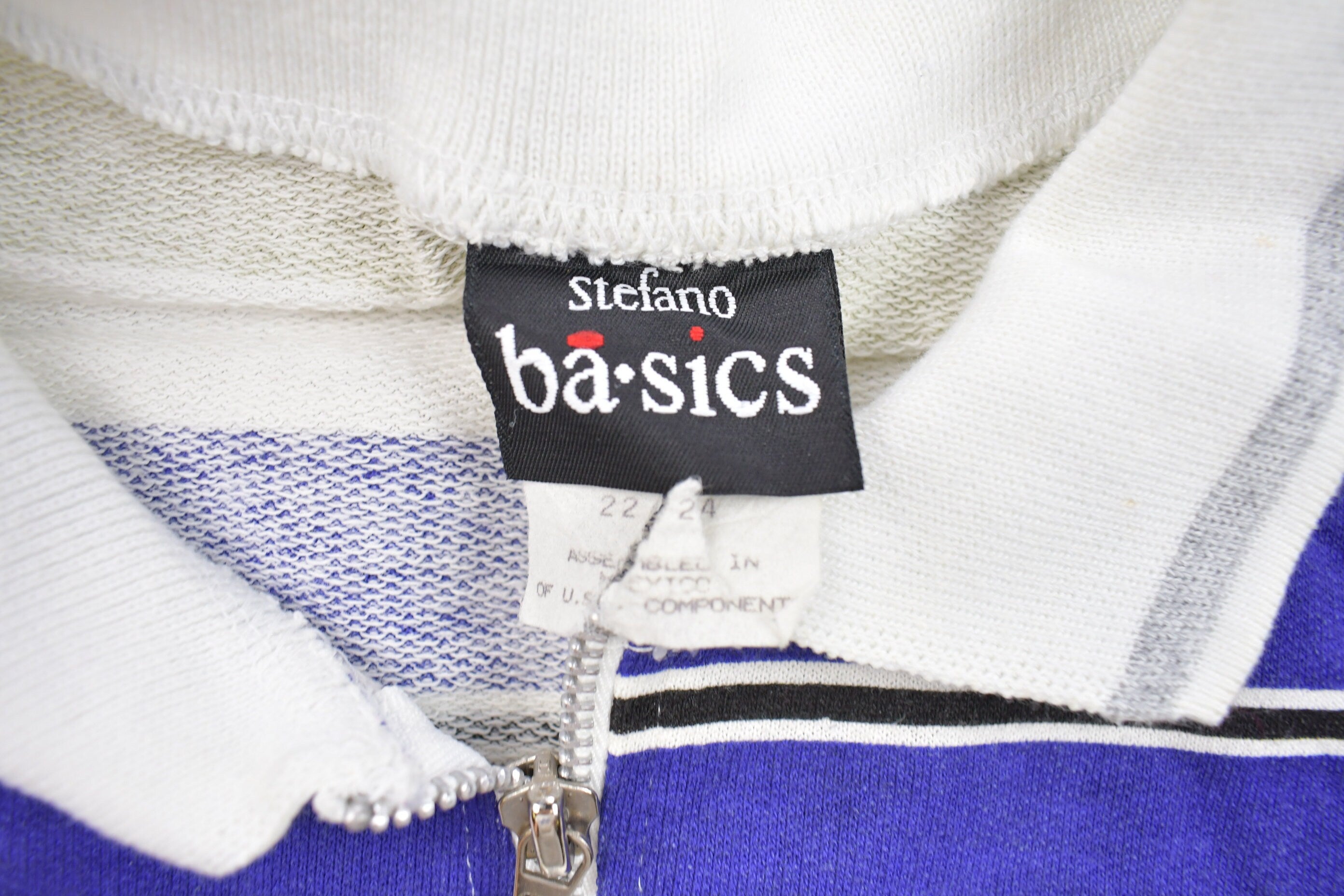 Vintage 1990s Basics Striped 1