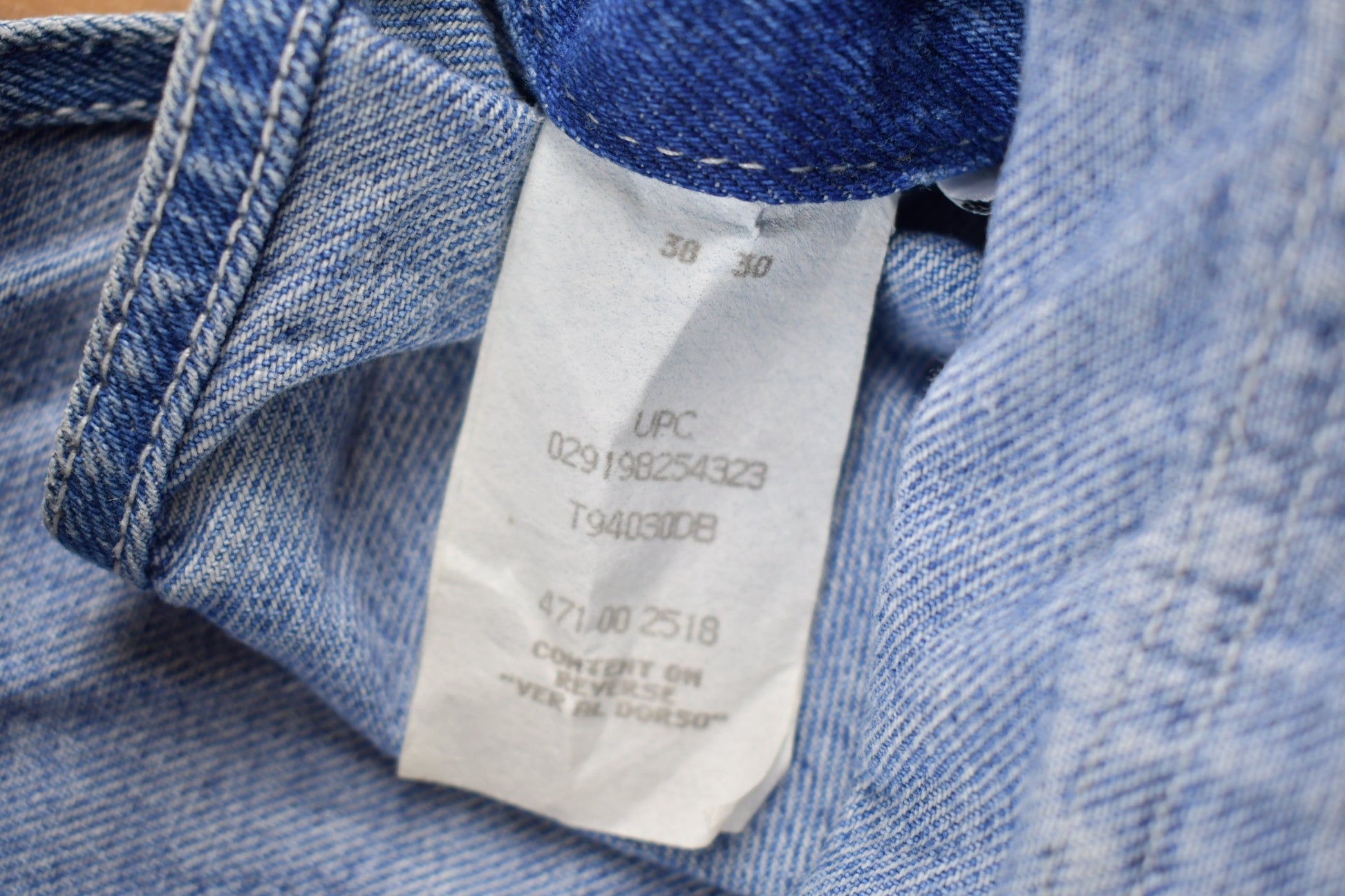 Vintage 1990s Walls Denim Jean Overalls Size 40 x 28