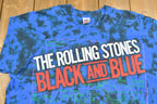 Vintage 1994 Rolling Stones Black And Blue Tour T-shirt