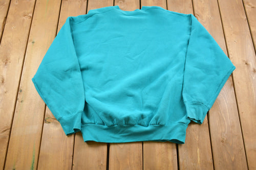 Vintage 1990s FWTAO Graphic Crewneck Sweatshirt / 90s Crewneck / Souvenir / Athleisure / Streetwear / Travel And Tourism / Made In Canada