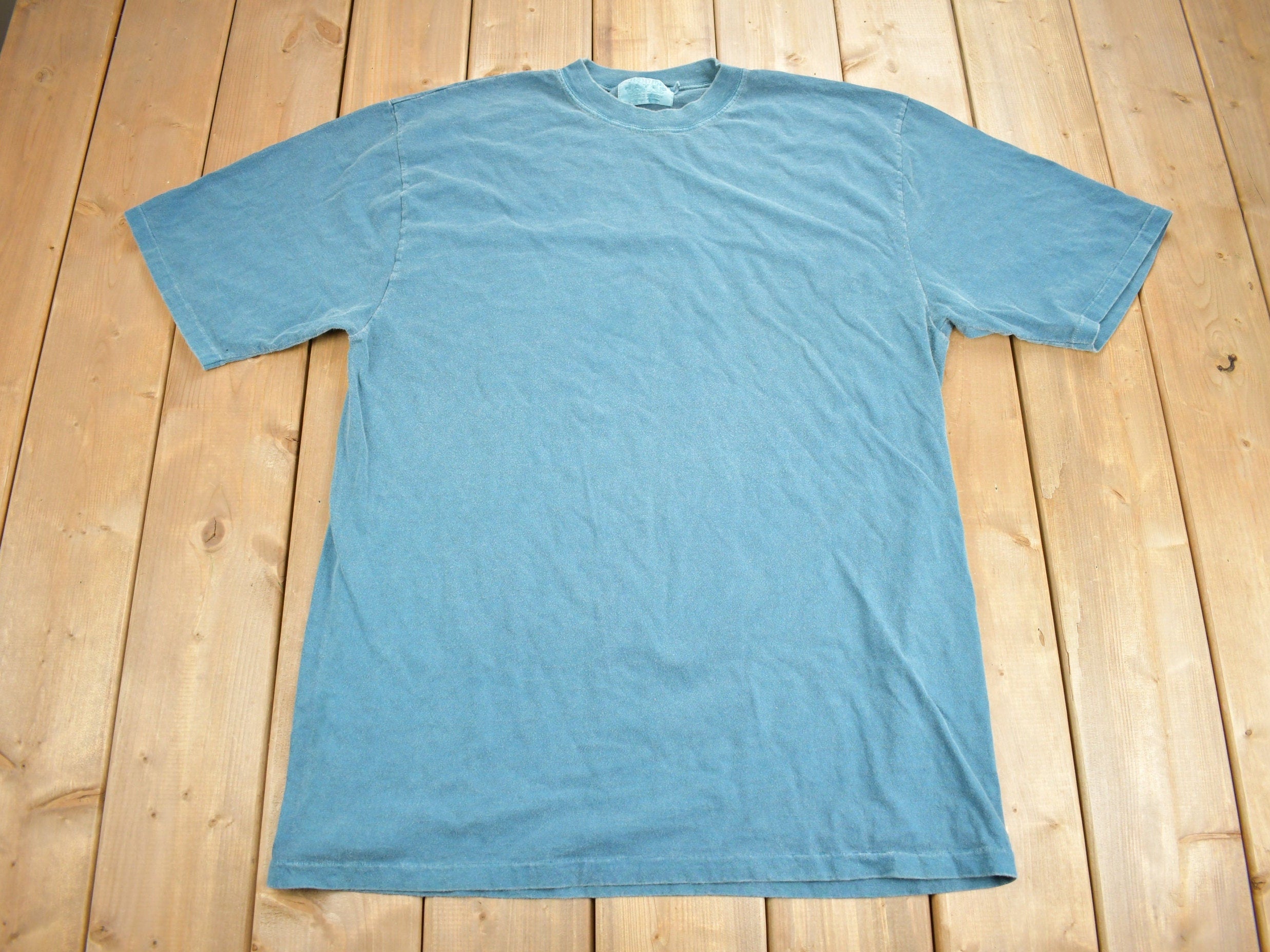 Vintage 1990s Denver Hayes Over Dyed Blank T-Shirt