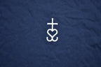 Vintage 1990s Love Heart Cross Graphic T-Shirt