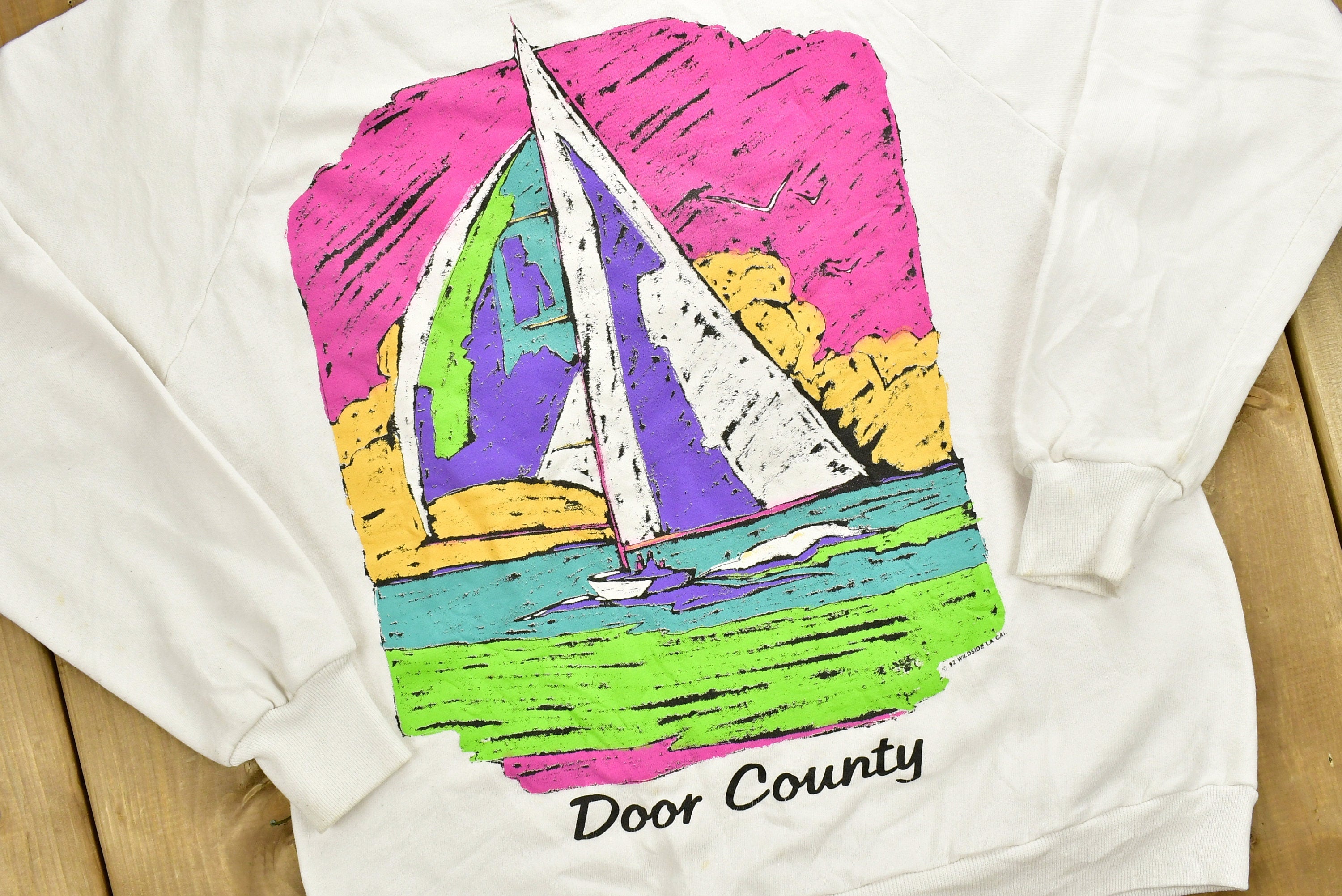 Vintage 1992 Door Country Crewneck Sweatshirt