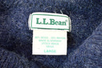 Vintage 1990s LL Bean Wool Knit Sweater Men's M / Vintage 90s Wool Crewneck / Outdoorsman / Vintage Wool Ll Bean Knit / Winter Sweatshirt